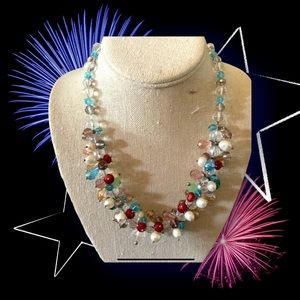 VINTAGE CRYSTAL NECKLACE